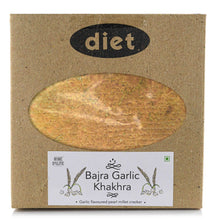 Load image into Gallery viewer, Home Delite Healthy Food Snacks Bajra Garlic Khakhra Garlic flavoured pearl millet cracker
