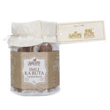 Load image into Gallery viewer, Sargam Mouth Fresheners Mukhwas Churan digestive imli ka buta A healthy digestive containing tamarind juice mixed with digestive spices, giving it a unique taste. Tamarind has multiple benefits related to digestion, cardiovascular health, essential nutrients and inflammation reduction.
