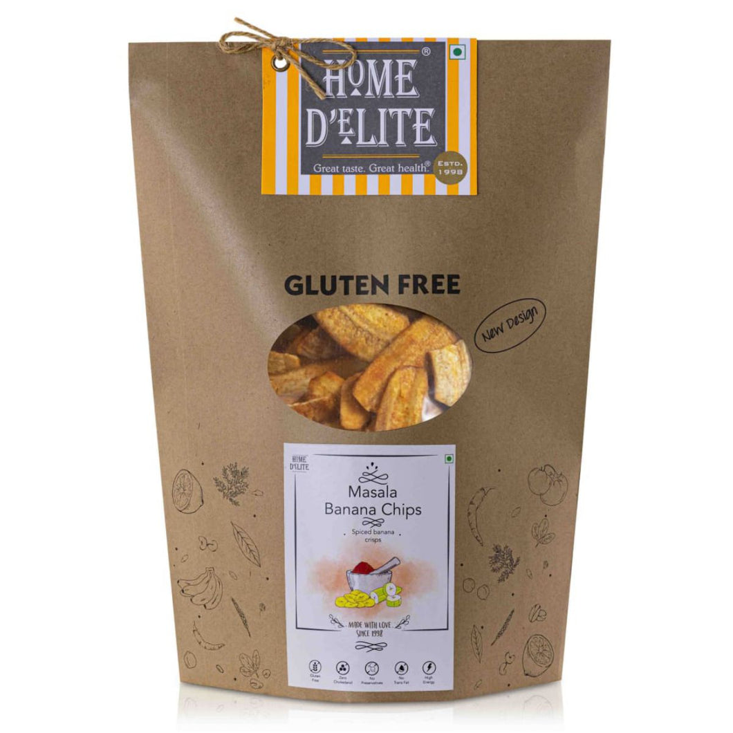 Home Delite Healthy Food Snacks Masala Banana Chips Spiced banana crisps