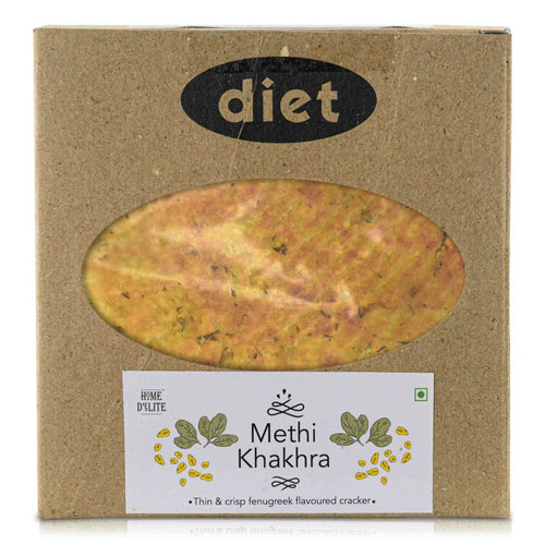 Home Delite Healthy Food Snacks Methi Khakhra Thin & crisp fenugreek flavoured cracker