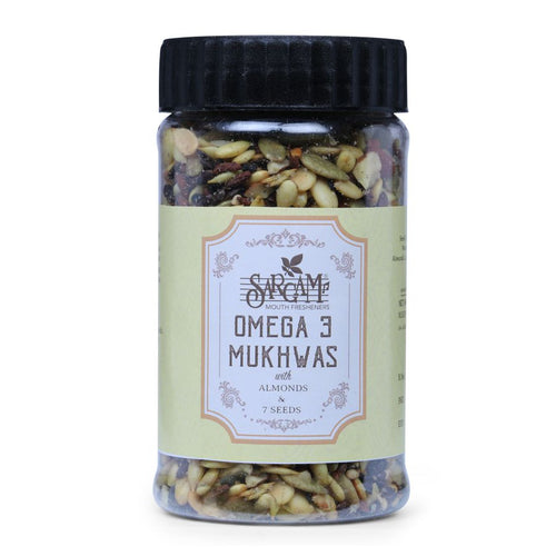 Sargam Mouth Fresheners Mukhwas Churan Digestive omega 3 mukhwas a high protein mixture packed with essential nutrient in the form of flax seeds pumpkin seeds sesame seeds etc along with almonds its mild mint flavour freshens your palate instantly