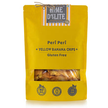 Load image into Gallery viewer, Home Delite Healthy Food Snacks Peri Peri Yellow Banana Chips Peri Peri flavoured banana crisps
