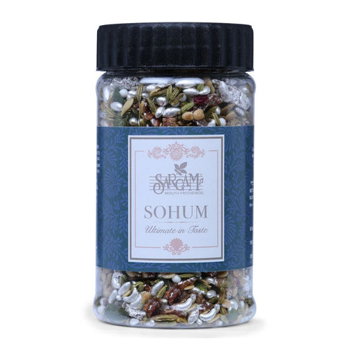 Sargam Mouth Fresheners Mukhwas Churan Digestive Sohum One of the most extravagant mouth fresheners in the world. A blend of rich ingredients- pure saffron, silver leaves and rose extract.
