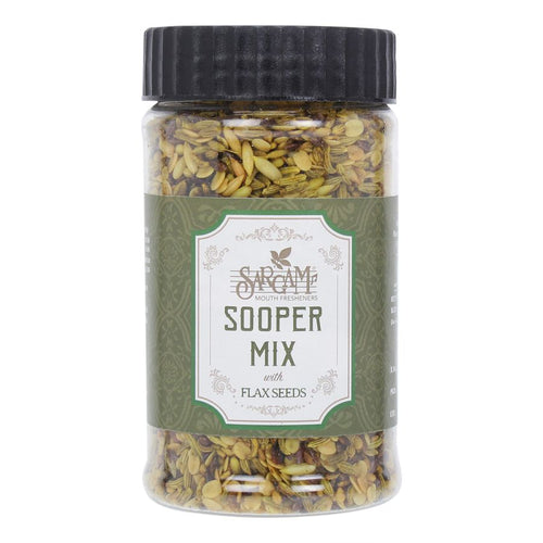 Sargam Mouth Fresheners Mukhwas Churan Digestive sooper Mix Savoury mixture of sesame seeds, coriander seeds, flax seeds and cucumber seeds. An after meal delight that aids digestion.