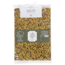 Load image into Gallery viewer, Sargam Mouth Fresheners Mukhwas Churan Digestive sooper Mix Savoury mixture of sesame seeds, coriander seeds, flax seeds and cucumber seeds. An after meal delight that aids digestion.
