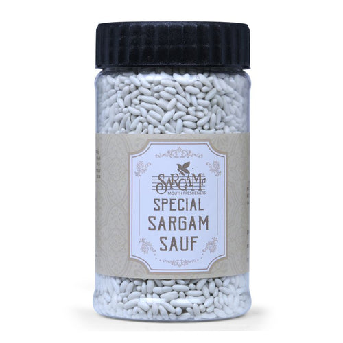 Sargam Mouth Fresheners Mukhwas Churan Digestive special sargam sauf Minty, sugar coated fennel seeds. Freshens your palate instantly.