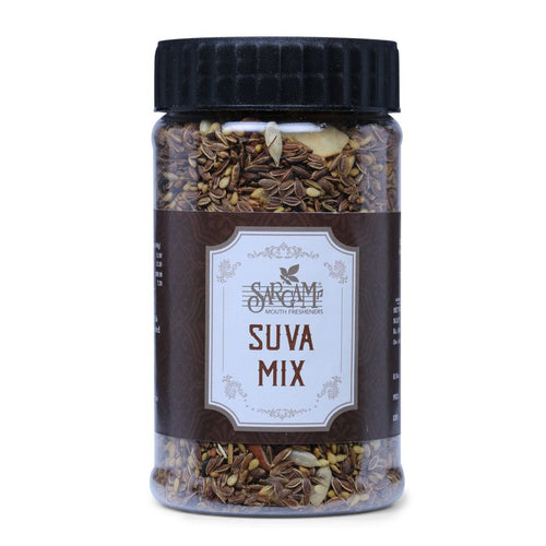 Sargam Mouth Fresheners Mukhwas Churan Digestive suva mix Savoury mixture made with dill seeds and almonds, marinated with rock salt & traditional spices, roasted to perfection.