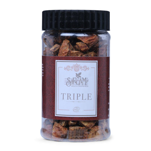 Sargam mouth fresheners mukhwas churan digestive triple Triple roasted dates with a perfect earthy taste. Works as a substitute for supari.